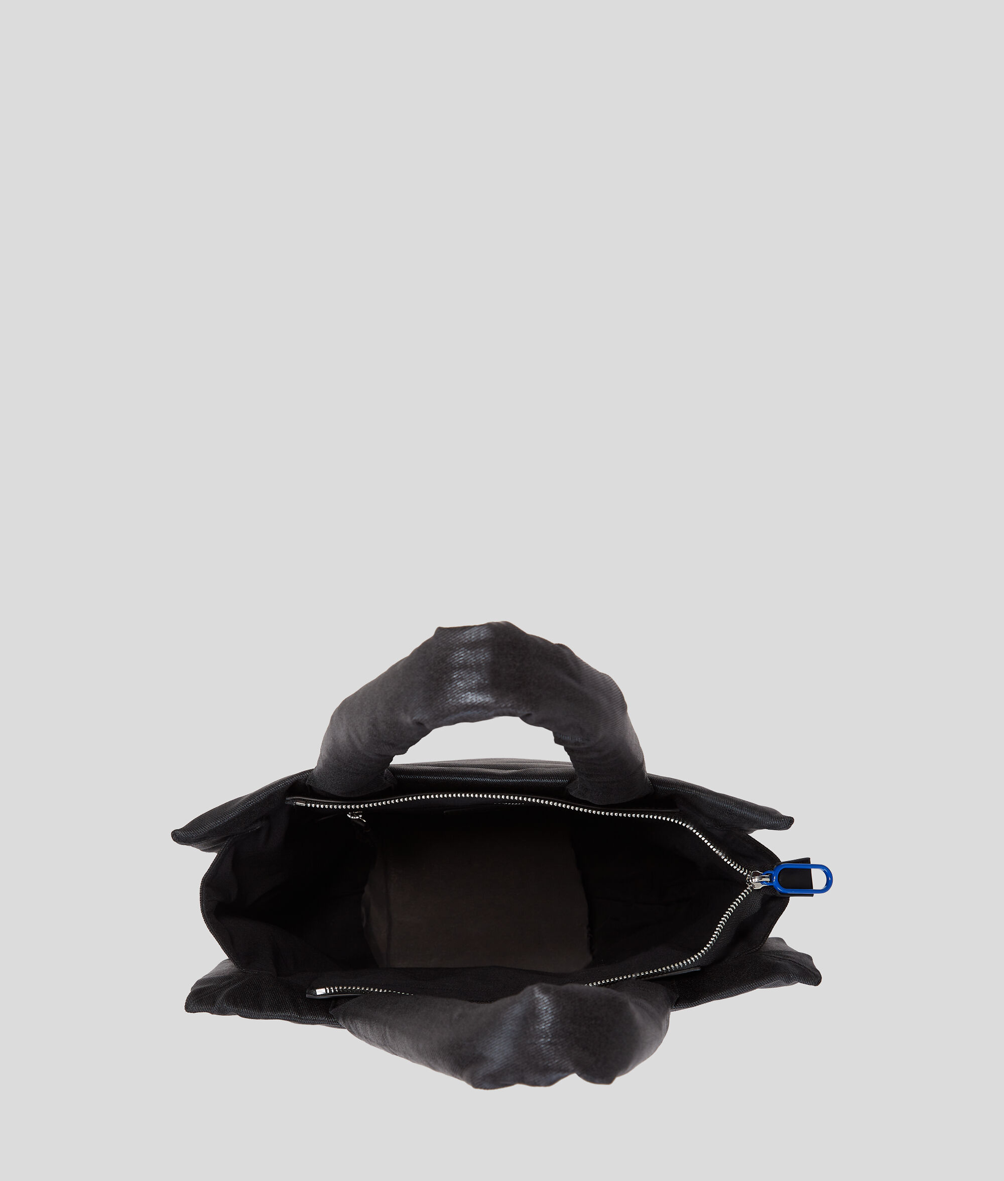 SAC CABAS EN DENIM EFFET ENDUIT KLJ