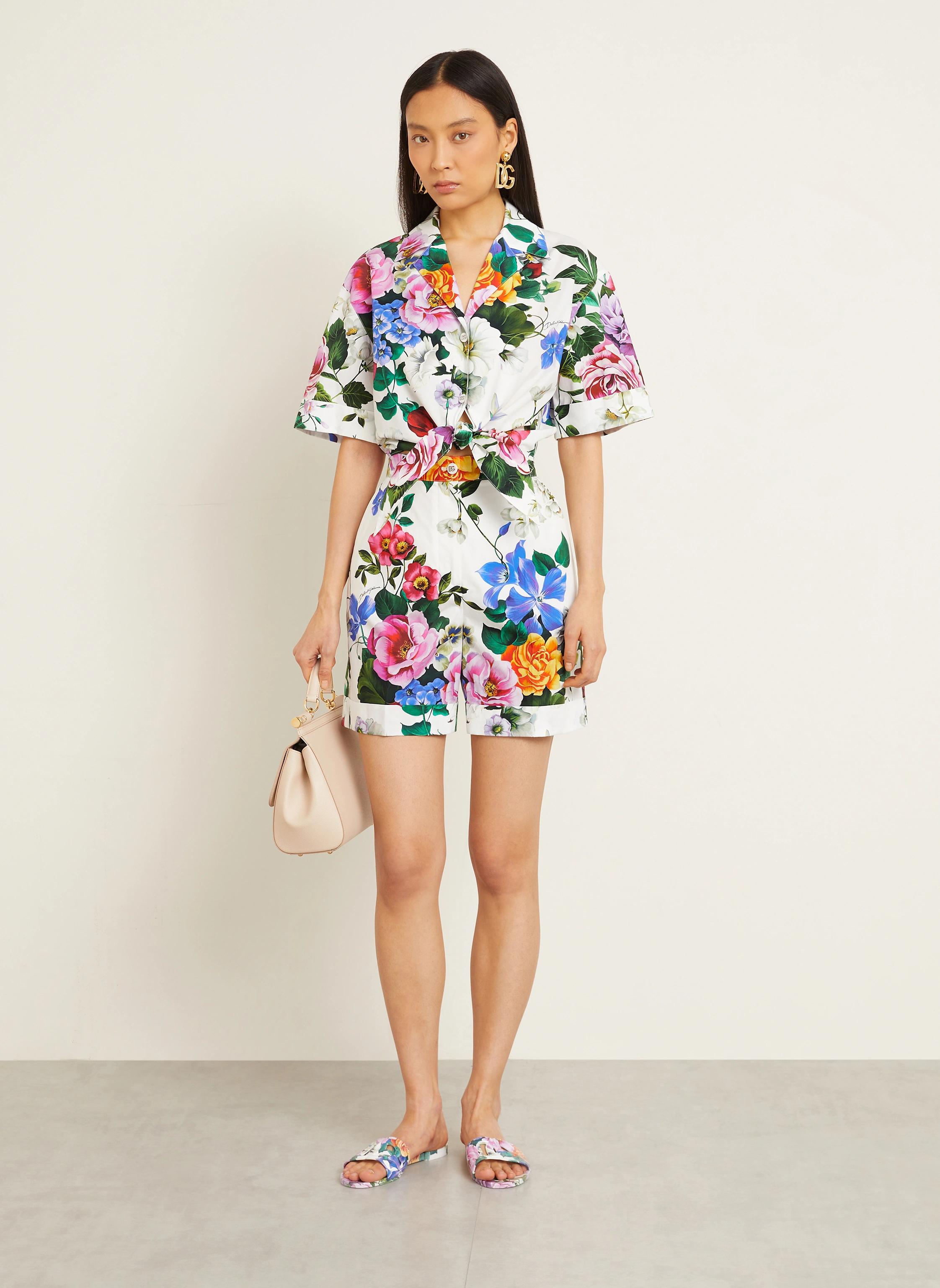 DOLCE & GABBANA Cropped-Bluse
