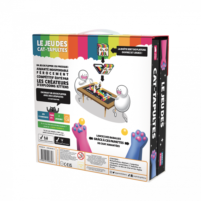 Exploding Kittens : Le jeu des Cat-Tapultes
