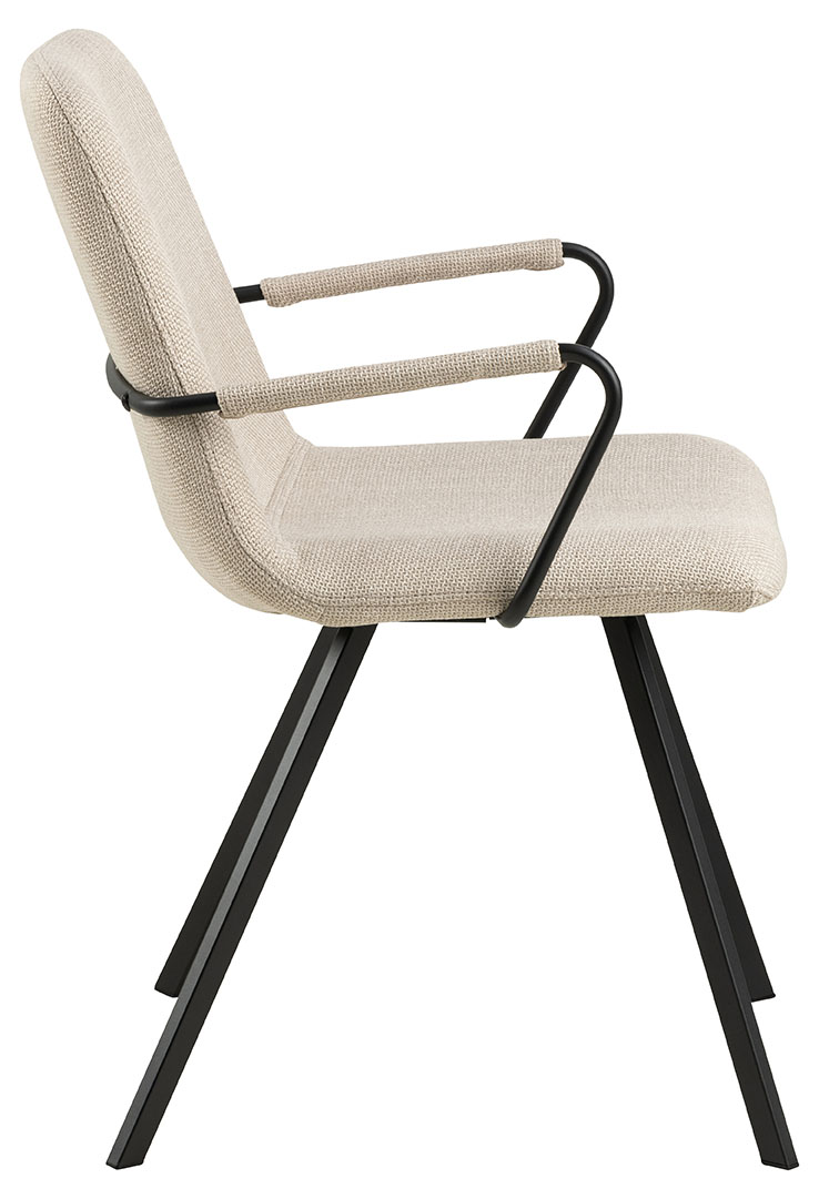 Eetkamerstoel Aroa beige - set van 2