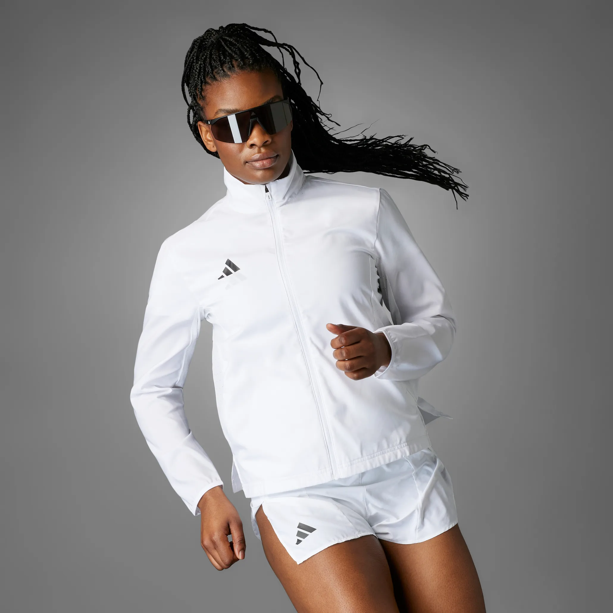 Adidas W Adizero E Jckt White White
