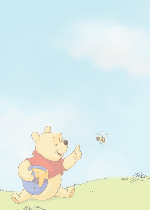 Winnie the Pooh | Verjaardagskaart | met naam