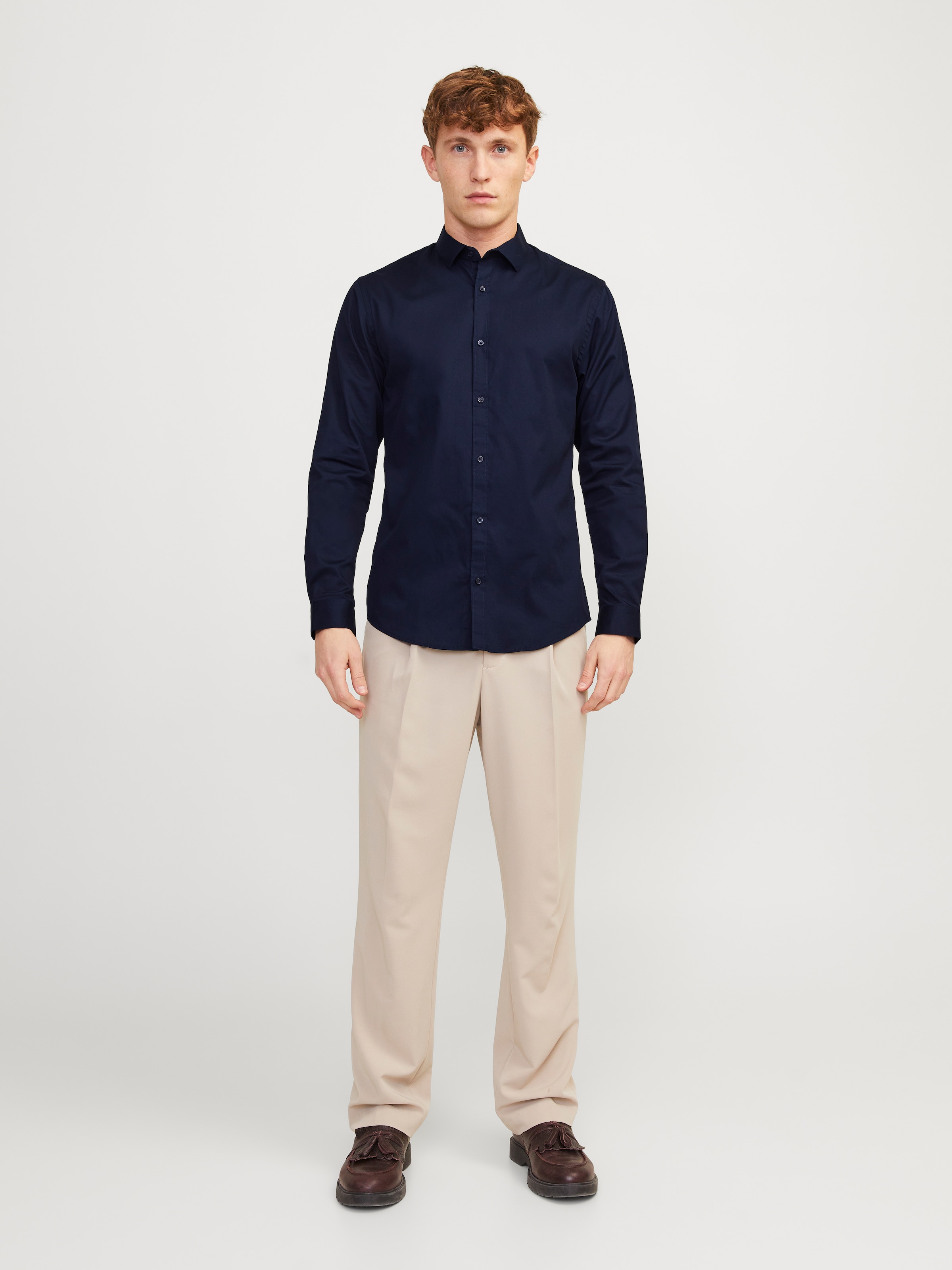 Jack & Jones Langarmhemd »CARDIFF SHIRT«