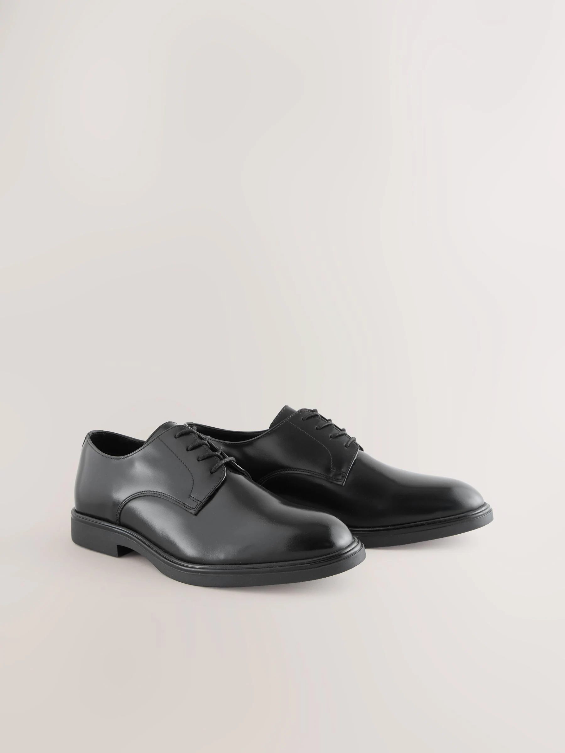 Zwart - Derby schoenen