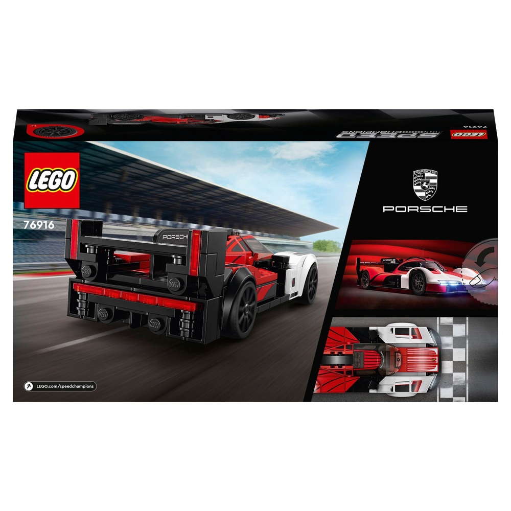 LEGO Speed Champions 76916 Porsche 963 Modellrennwagen Spielzeug