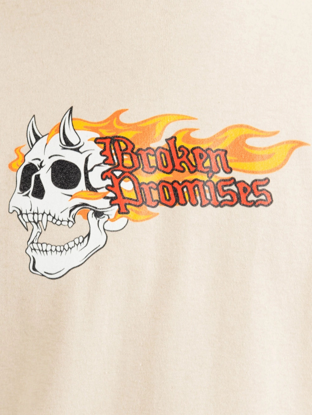 Broken Promises Screamer T-Shirt sand