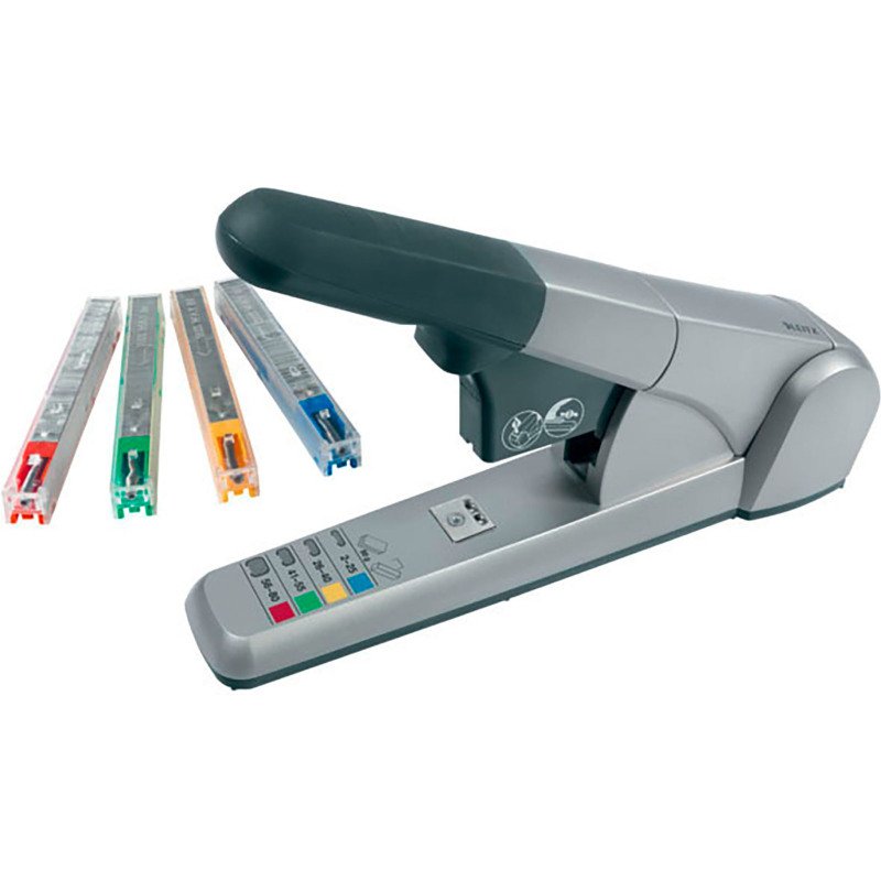 Agrafeuse forte à cassettes Leitz Heavy Duty 5551 - grande capacité 80 feuilles