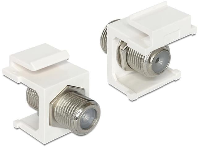 DeLOCK Keystone modul, F-kontakt hun
