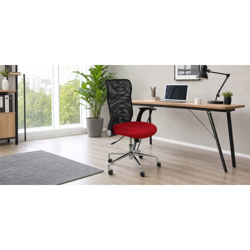 Fauteuil de bureau MINAYA - Rouge