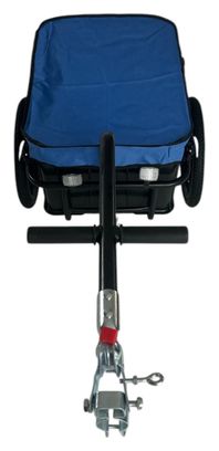 Remorque pour vélo 70L remorque pour vélo avec caisse   réflecteurs - bleu - étanche