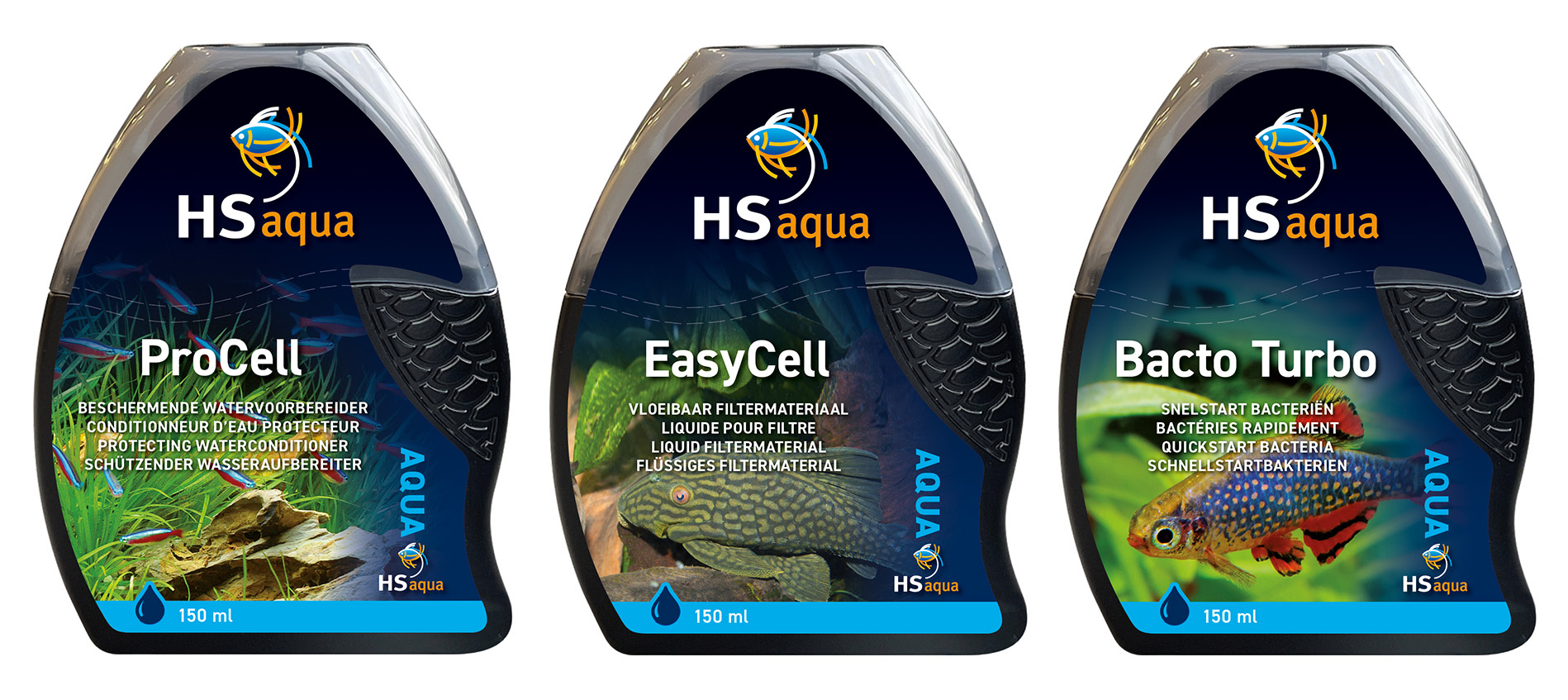HS Aqua Clean Pakket - Procell/Easycell/Bacto Turbo