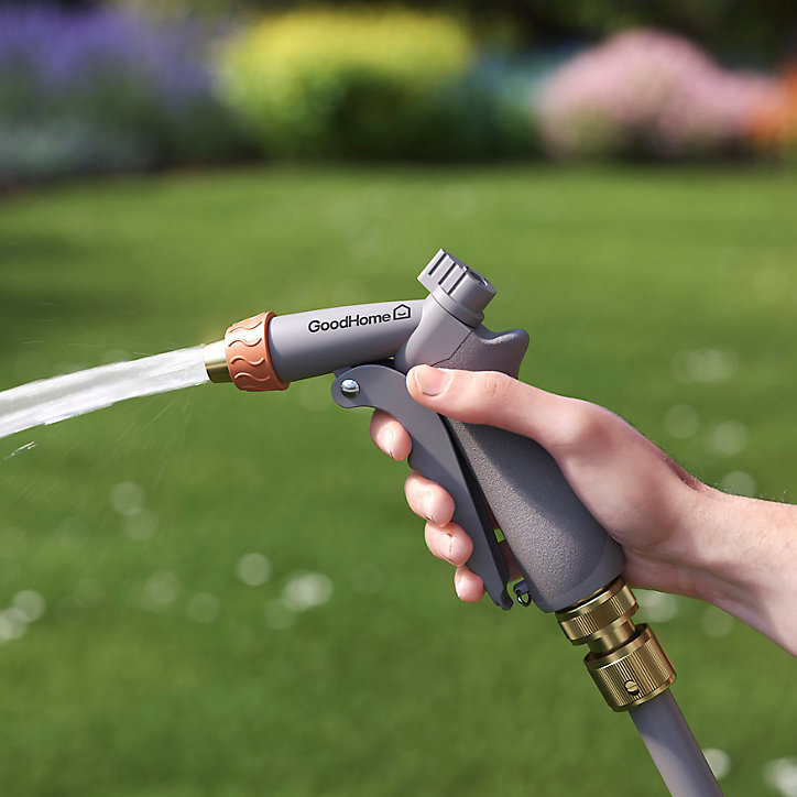 Pistolet métal 2 jets GoodHome
