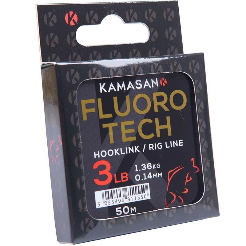 Fluorocarbone Kamasan Kamasan Fluoro Tech Rig Line - 50M