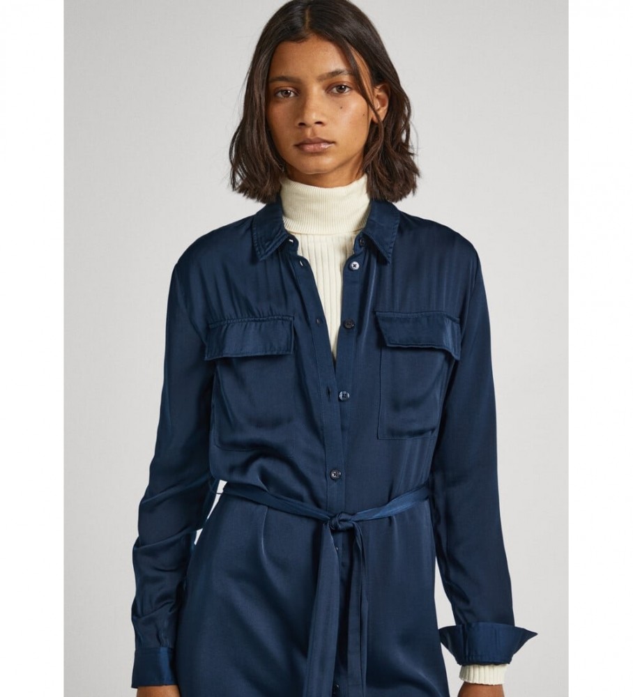 Pepe Jeans Vestido Itziar marinho