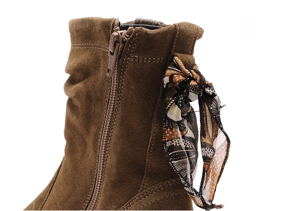 Goodstep boots bottine plates femme brunei 3507 marron