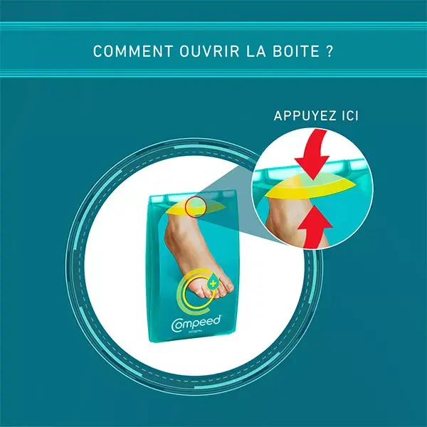 Curativos Compeed para calos médios, 6 unidades
