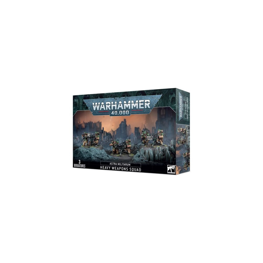 W40K : Astra Militarum - Escouade d'Armes Lourdes