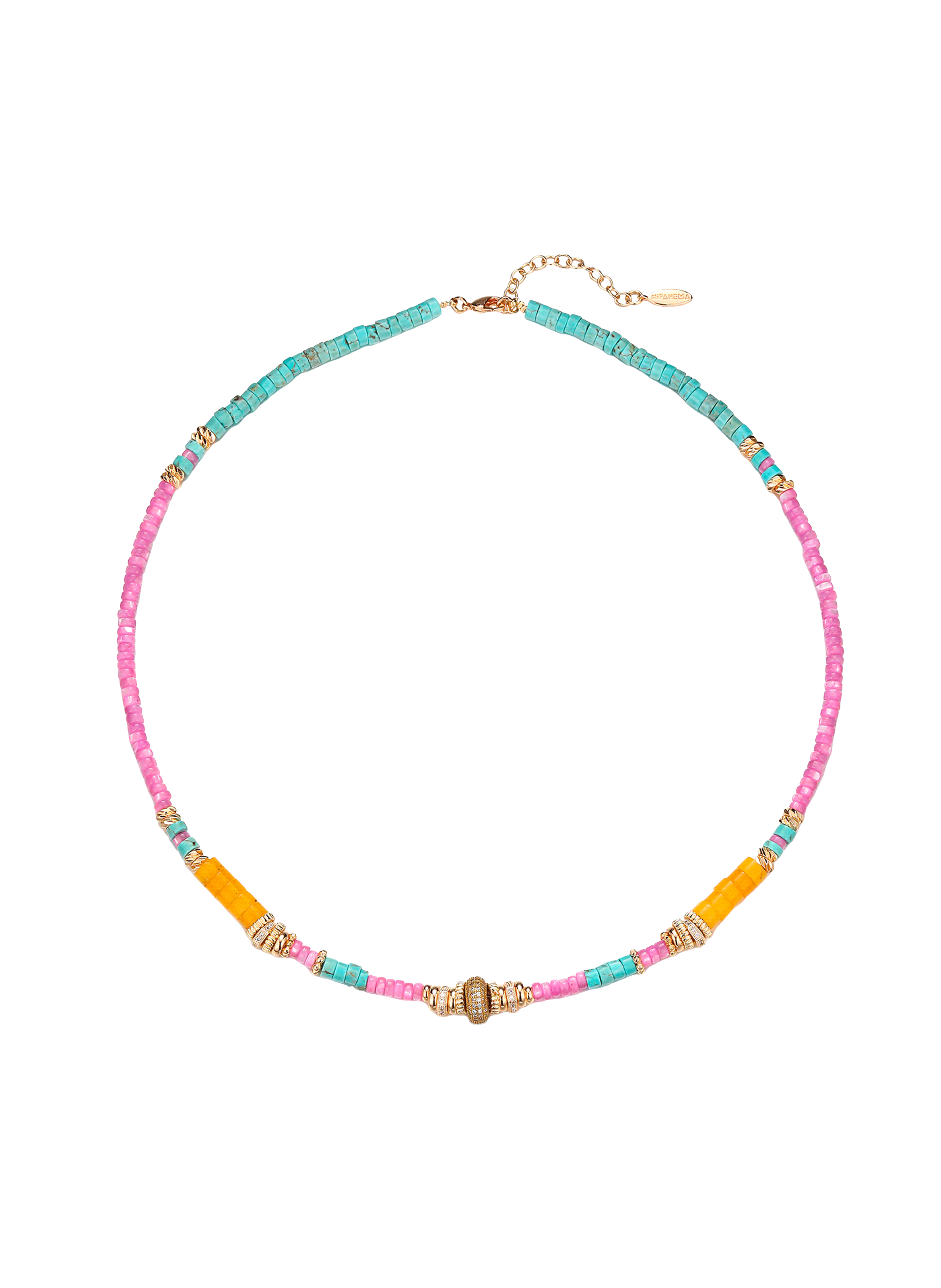 PATINAS - Collier en perles | Violet