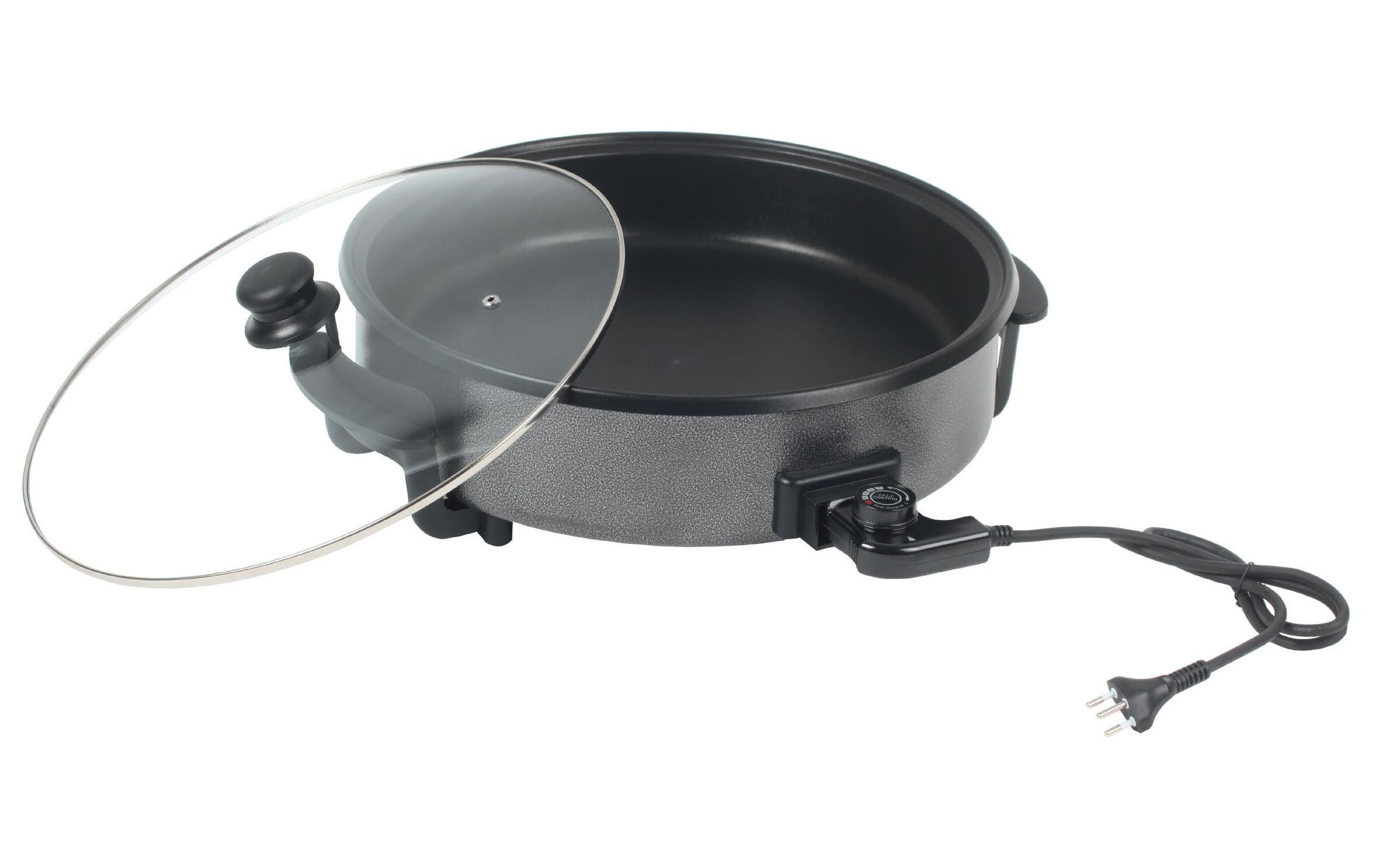 Pizzaofen OHM-PAN-4042 GrillpfanneElektrische Pfanne