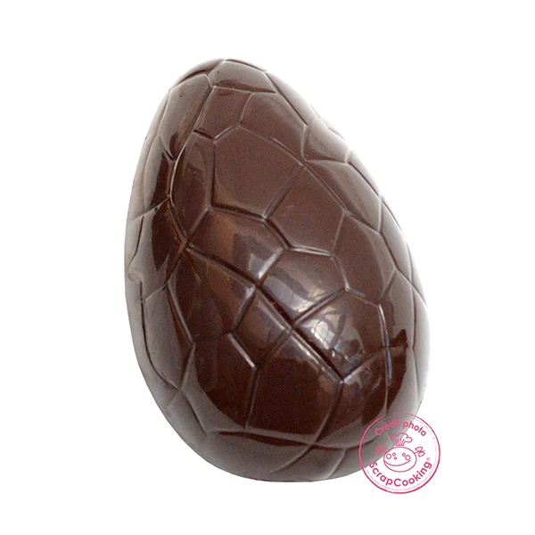Moule rigide pour œufs de pâques en chocolat Scrapcooking