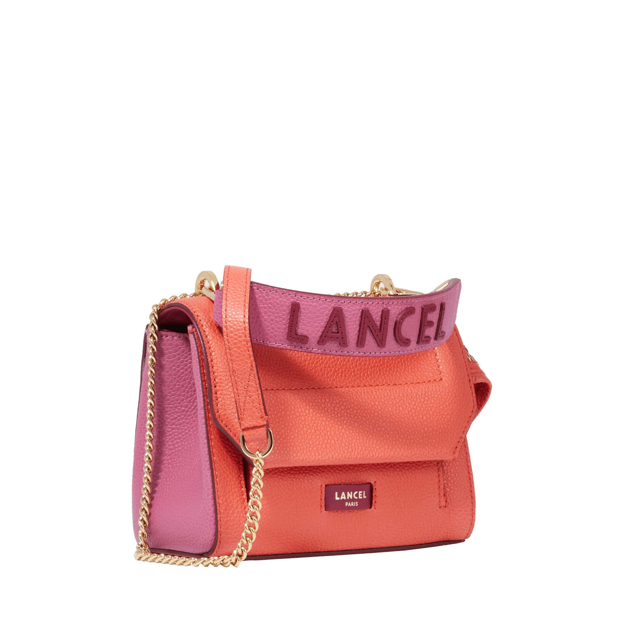 Sac rabat S Ninon de Lancel-MULTICO CERISE