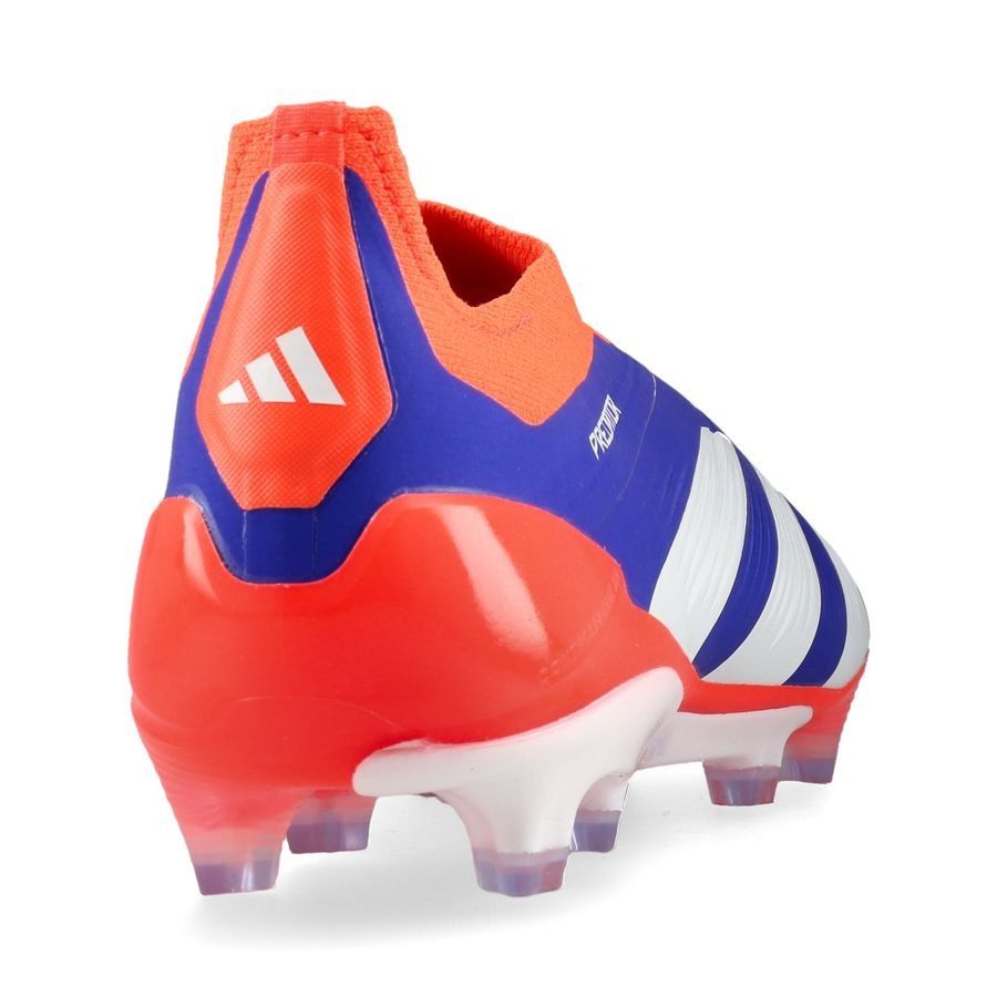 adidas Predator Elite Laceless FG Advancement - Bleu/Blanc/Rouge