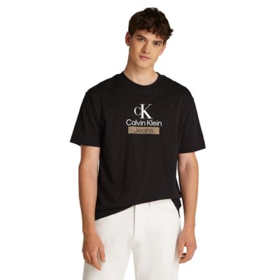 Tee-shirt à manches courtes homme Stacked Archival CALVIN KLEIN