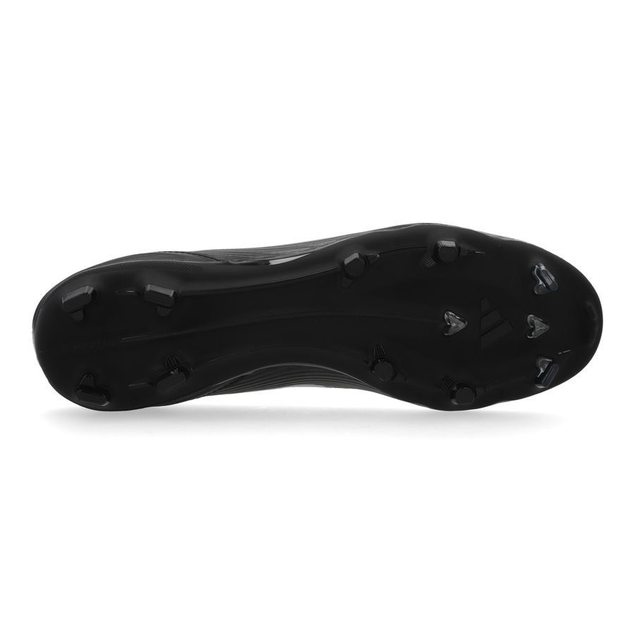 adidas F50 League Laceless FG/AG Dark Spark - Noir/Argenté/Doré