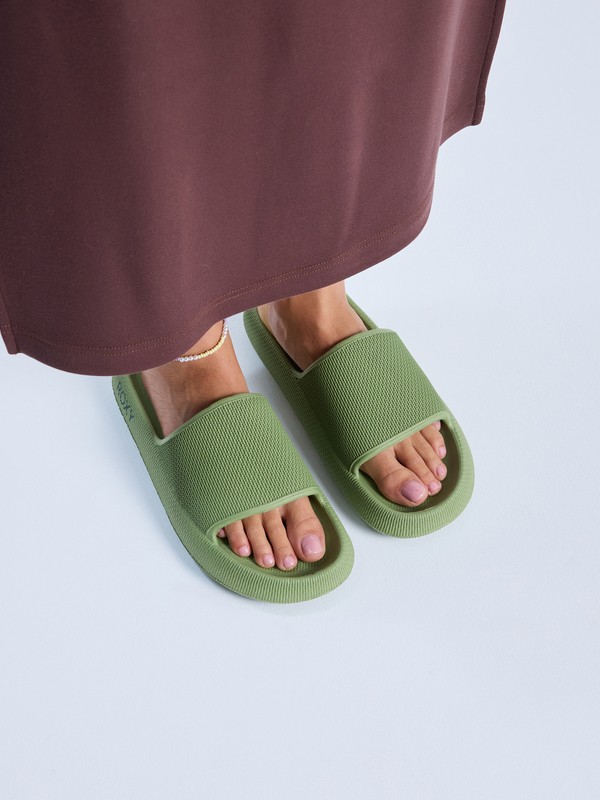 The Bumpy Sandales Vert Femme