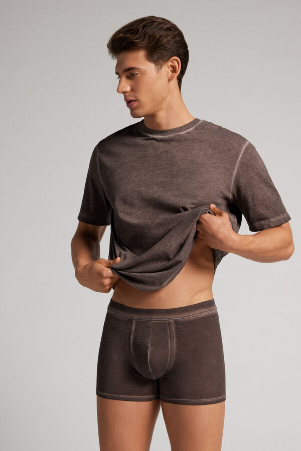 Cuecas Boxer de Algodão Natural Fresco Supima®