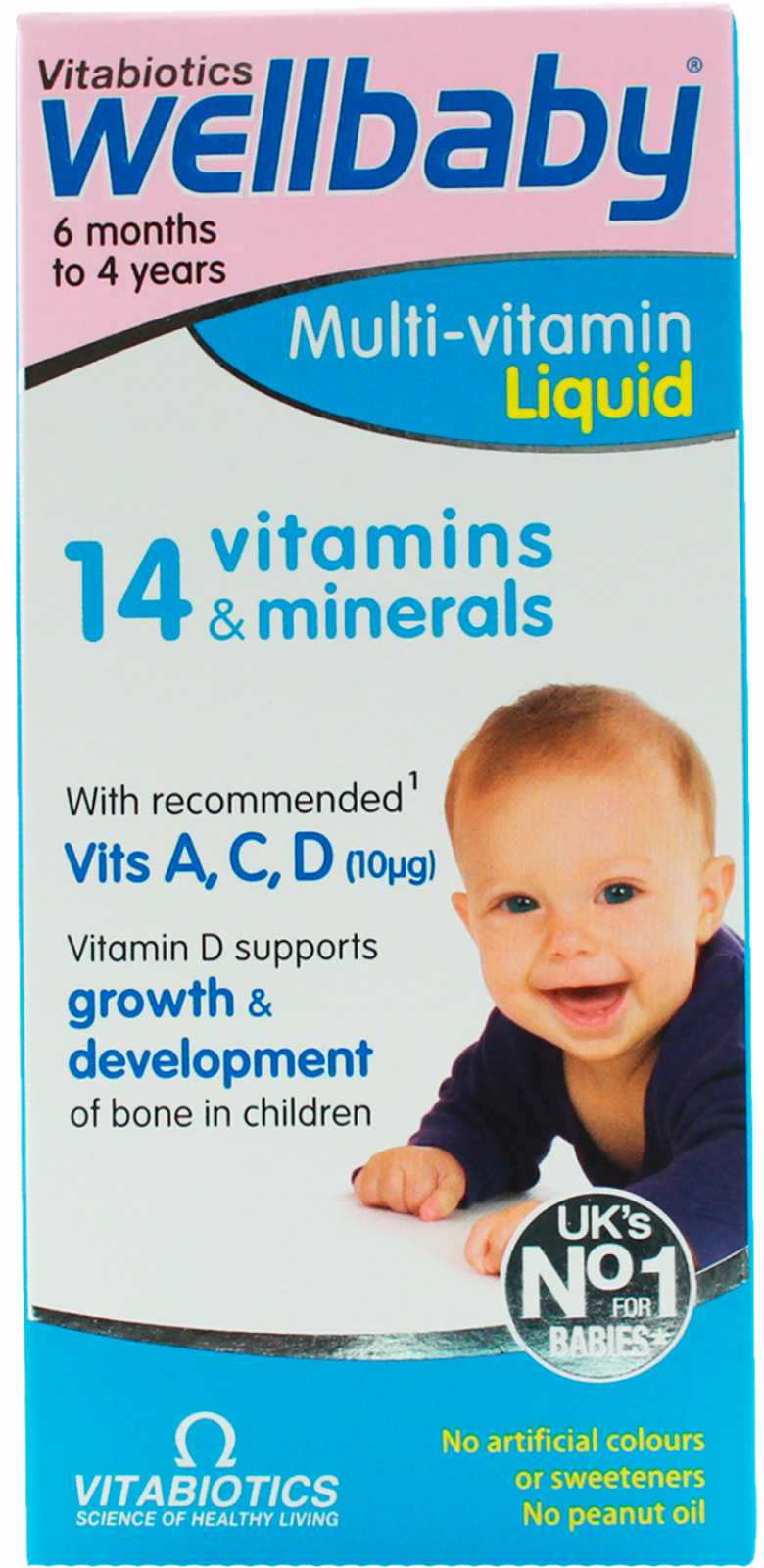 Vitabiotics WellBaby Multivitamínico Líquido 150ml
