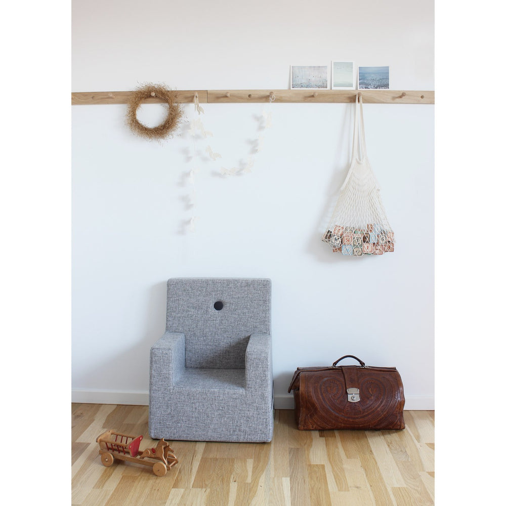 Køb by KlipKlap Stol XL Multi Grey With Grey KK Kids Stol XL