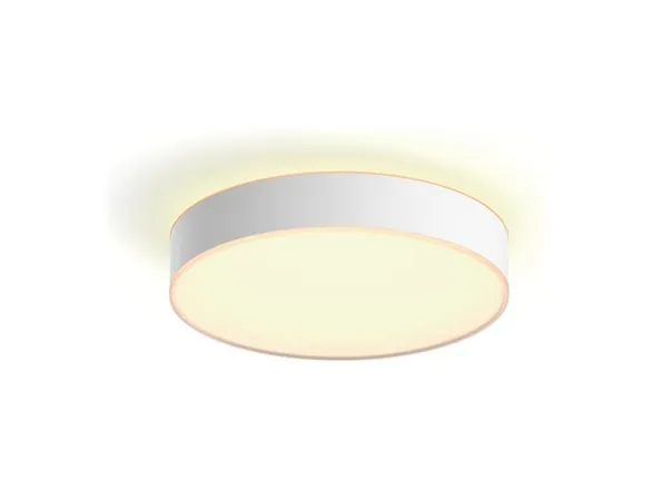 Philips Hue White ambiance Enrave Medium - Loftslampe - LED - 19.2 W - køligt hvidt/varmt hvidt lys - 2200-6500 K - hvid