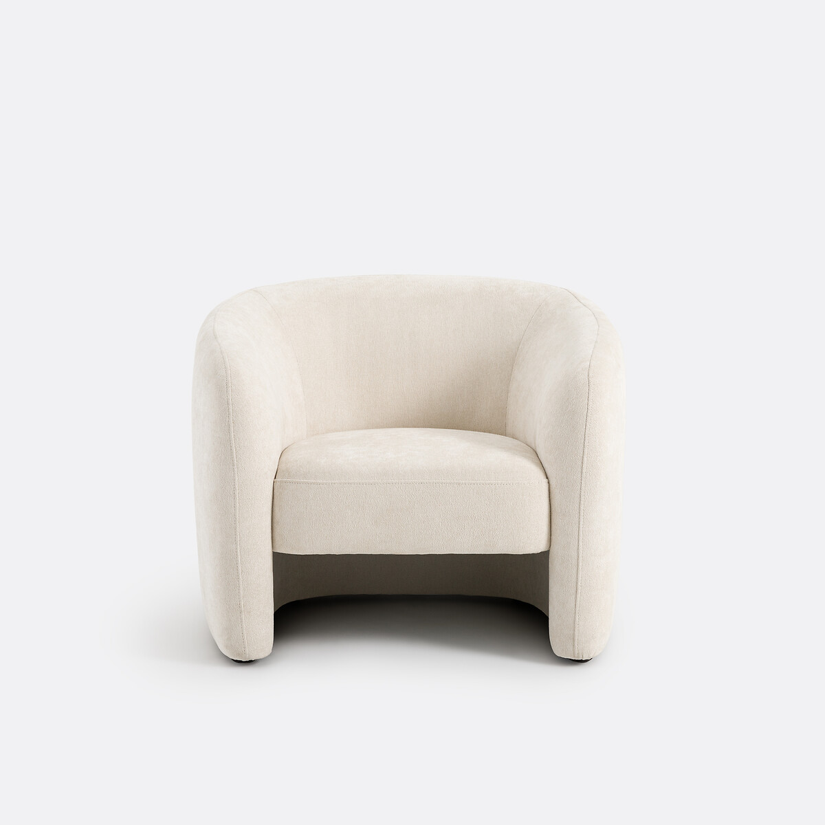 LA REDOUTE INTERIORS<br>Poltrona em chenille fino, LANDINE