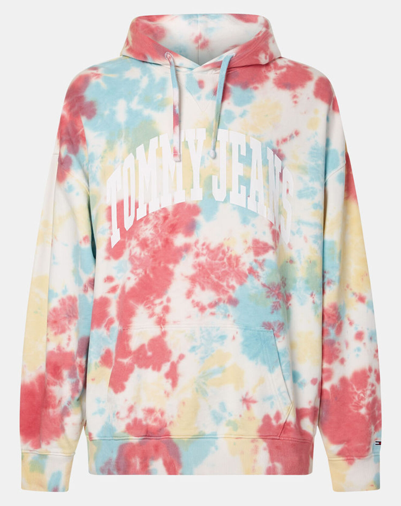 Tommy Jeans Sweat à capuche Aop Tie Dye multicolore