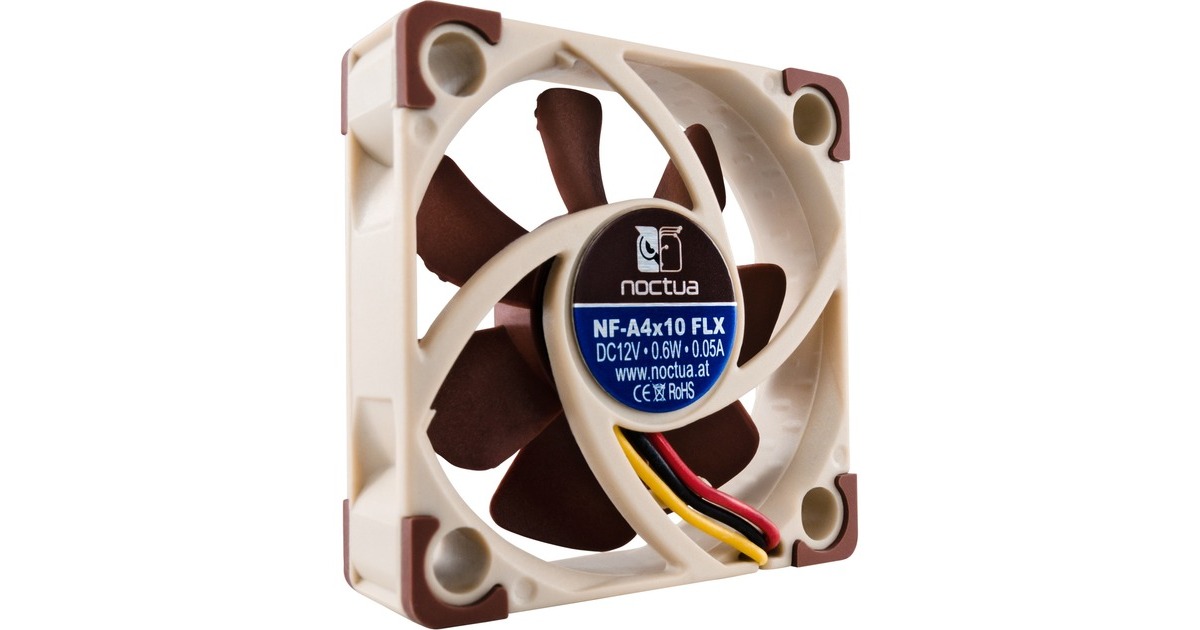NoctuaNF-A4x10 FLX case fan  (Bruin, 40 x 40 x 10 mm)