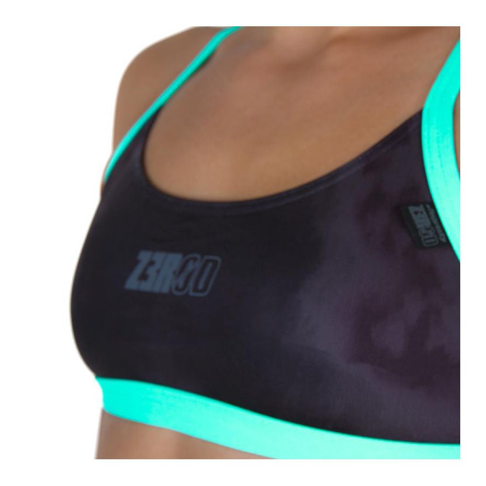 Z3rod SWIMSUIT - Haut de maillot de bain Femme dark shadows tie & dye