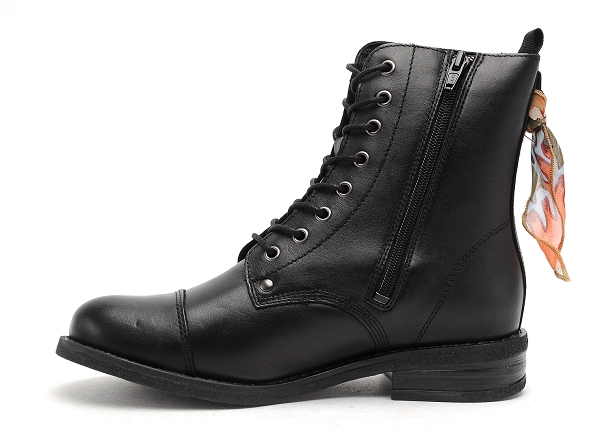 Goodstep boots bottine plates femme bahia 2503 noir