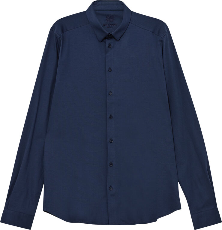 Mos Mosh Gallery MMGMarco Crunch Jersey Shirt Japan blue