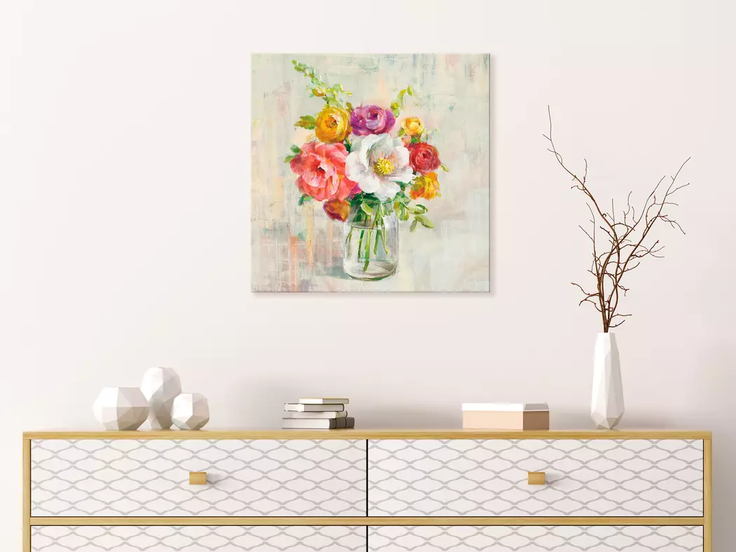 Wandbild 55 x 55 cm Summer Treasures