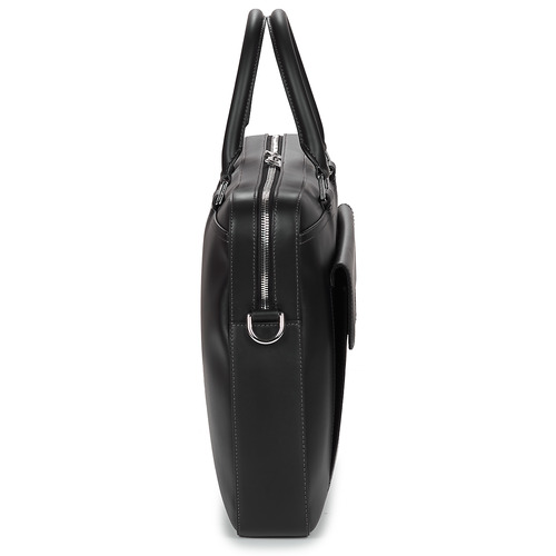 Tommy Hilfiger - TH SPW LEATHER COMPUTER BAG Negro