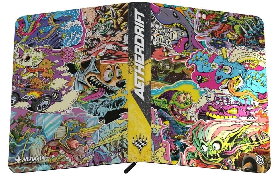 Karten-Album ZipFolio Aetherdrift Revved-Up RacersZum Schutz und zur Präsentation der Kartensammlung