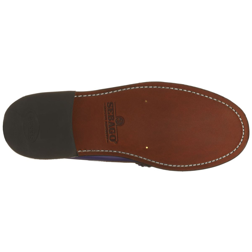 DAN PURPLE OUTSIDERS MOCASSIN-Mocassin pour homme en cuir pleine fleur