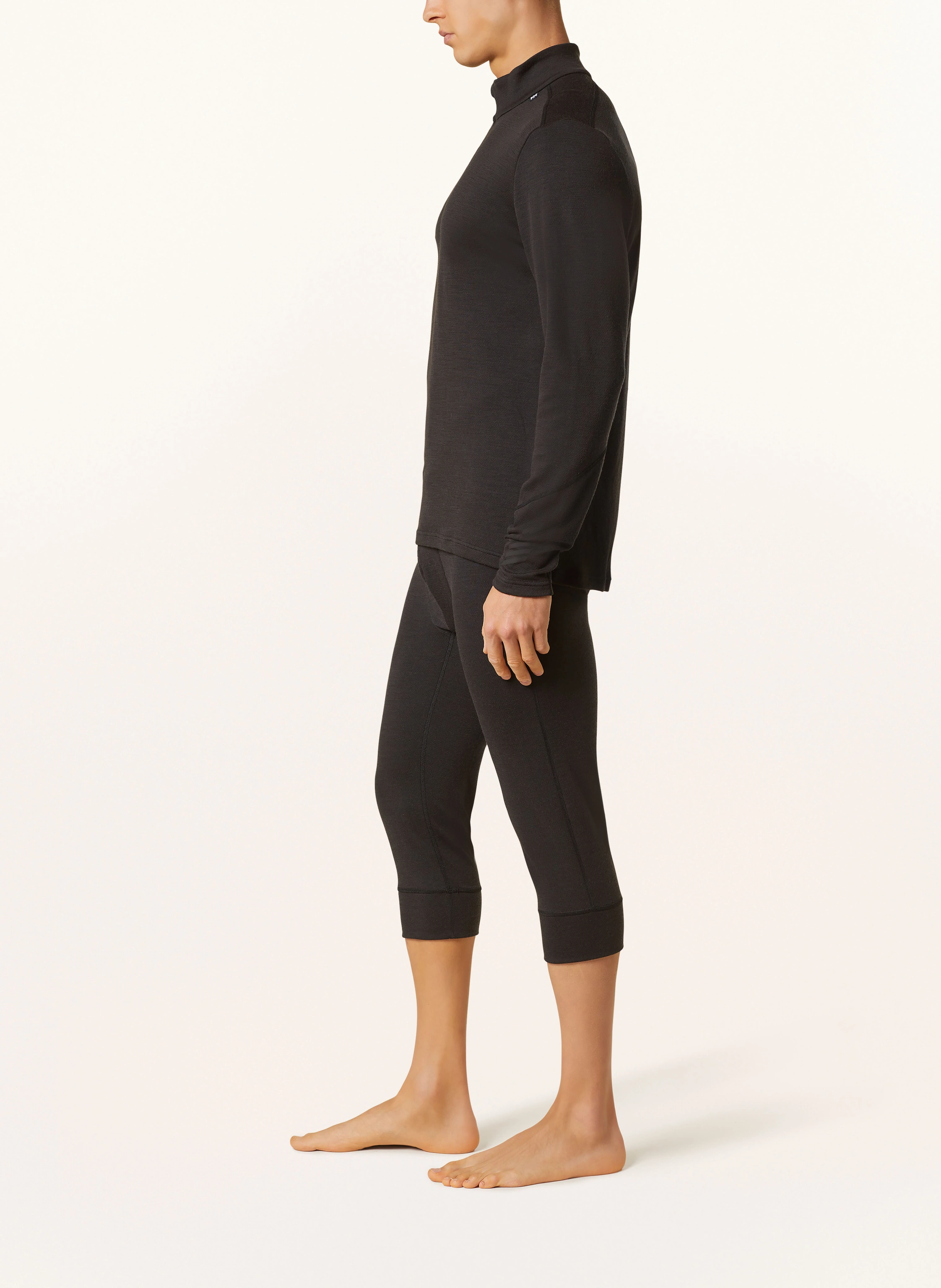 HELLY HANSEN Funktionswäsche-Hose mit verkürzter Beinlänge aus Merinowolle