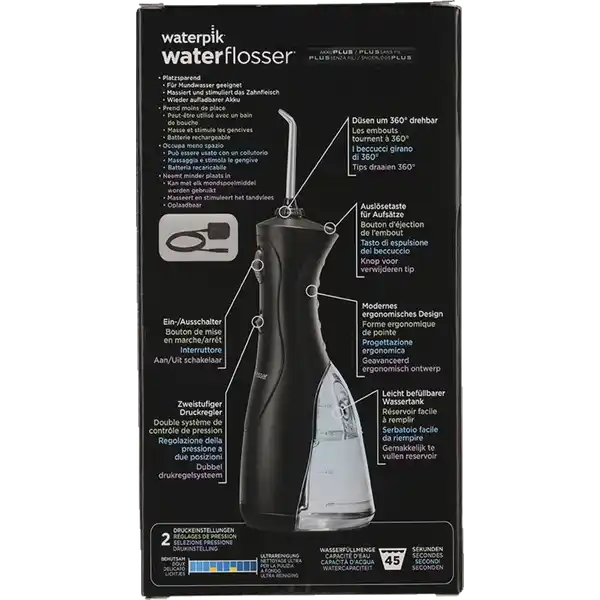 Munddusche Cordless Plus WP 462 black