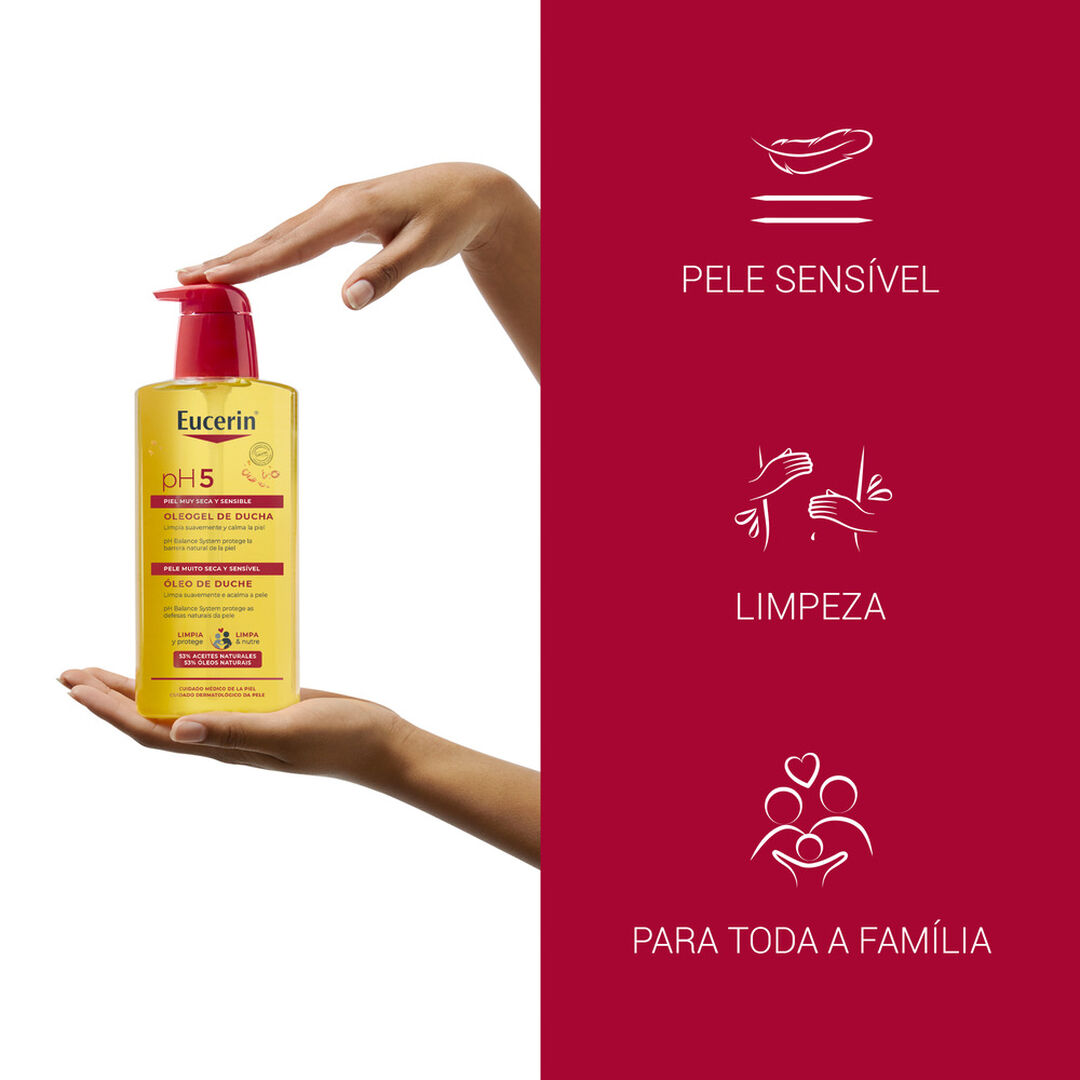 EUCERIN  pH5 Óleo de Duche - 400ml