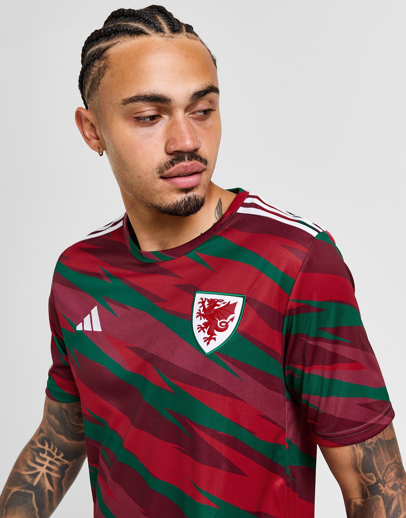 adidas Maillot d'Avant-Match Pays de Galles Homme