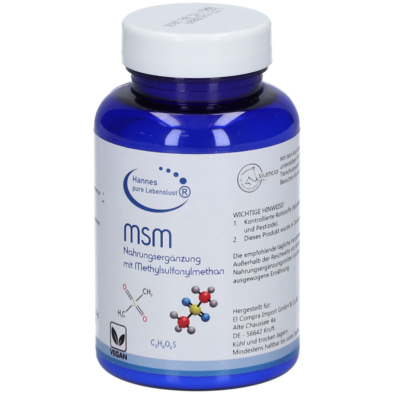 Hannes pure Lebenslust® MSM