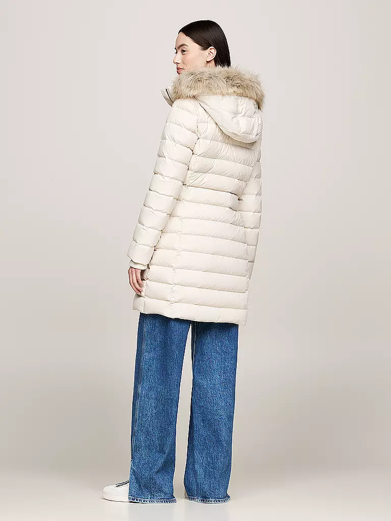 TOMMY JEANS Daunenmantel  beige