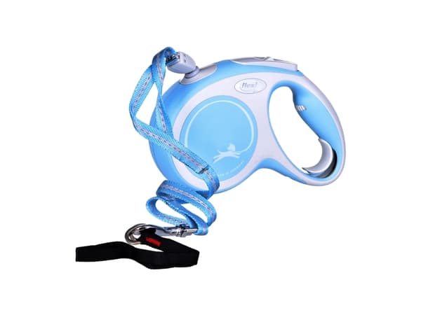 Flexi 213004, Hund, Tilbaketrekkelig, Blå, Teip, 12 kg, Monokromatisk